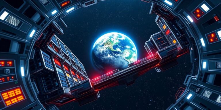 Space-Based Computing: Data Centers in Orbit? (2035 Vision)
