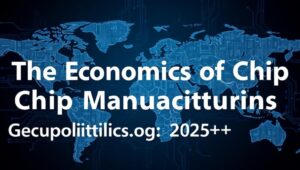 The Economics of Chip Manufacturing: Geopolitics and Supply Chains (2025+)
